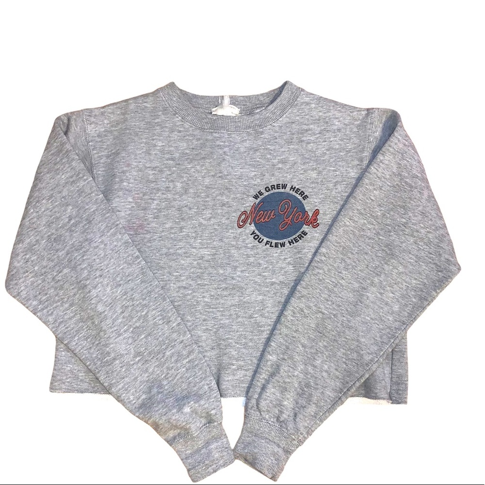 Brandy Melville cropped crew neck